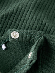 NAME IT Langærmet Rib Body Kenno Deep Forest